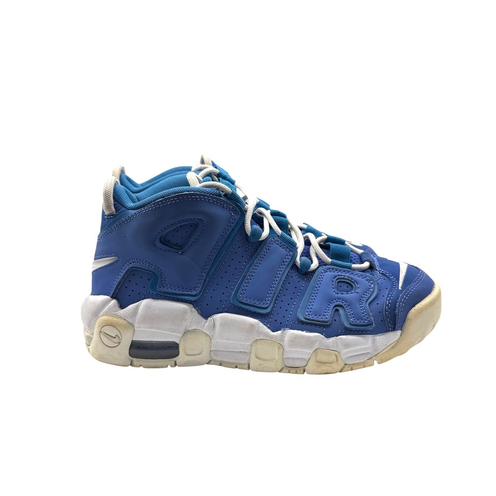 Nike Air More Uptempo TD Kids Blue White Basketball Sneakers DM1023 400 Size 5Y